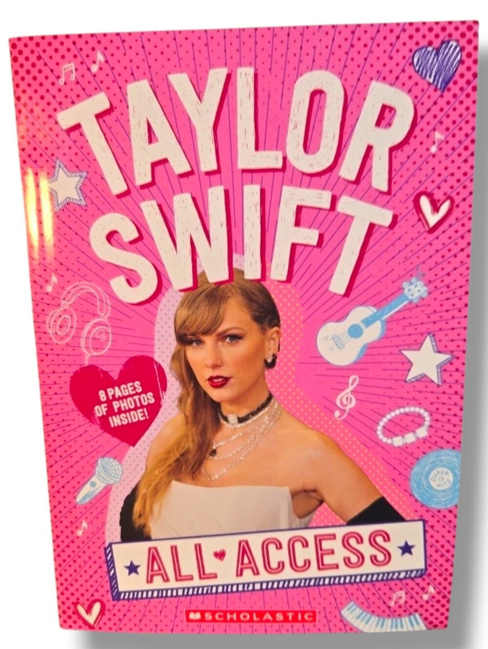 Taylor Swift All Access by Emma Carlson Berne Paperback Book w/Pics, Scholastic